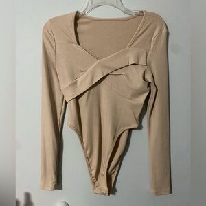 NWOT Shein nude bodysuit